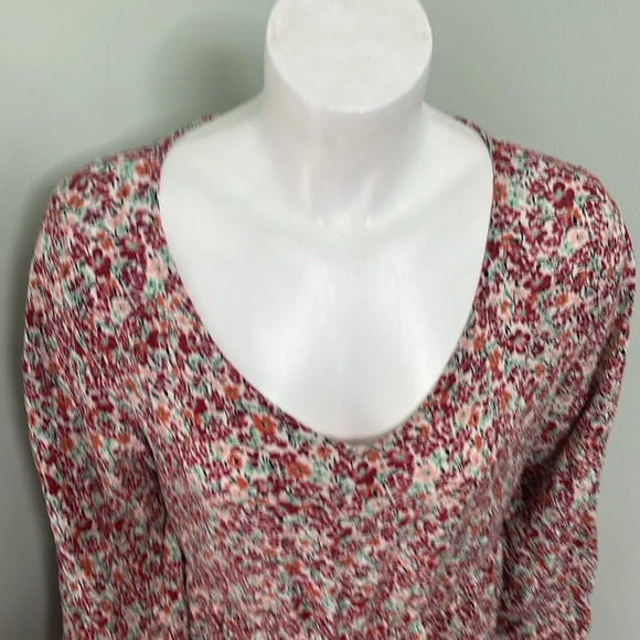 Torrid Floral Rayon Skater Dress size 12 - Picture 7 of 10